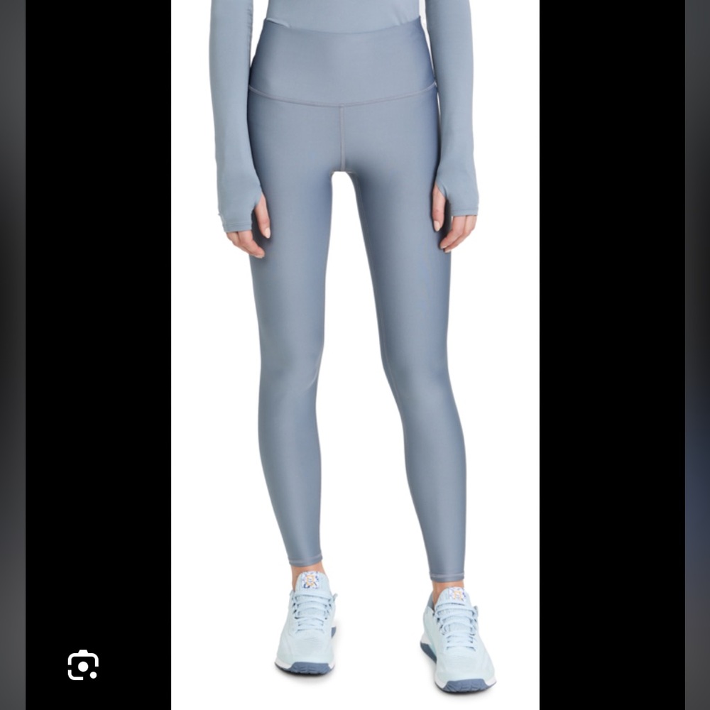 ALO YOGA steel blue 7/8 high waist airlift legging